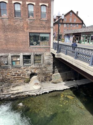 No parking in front, side or back   at Superfresh Organic Cafe in Brattleboro