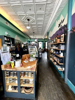   at Superfresh Organic Cafe in Brattleboro