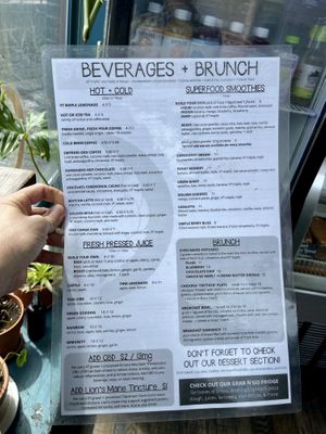   at Superfresh Organic Cafe in Brattleboro