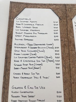   at La Colombe in Constantia