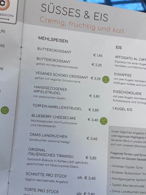  at Café Cappuccino in Salzburg