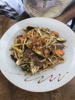 Udon noodles   at Vevi Restaurant III in Vienna