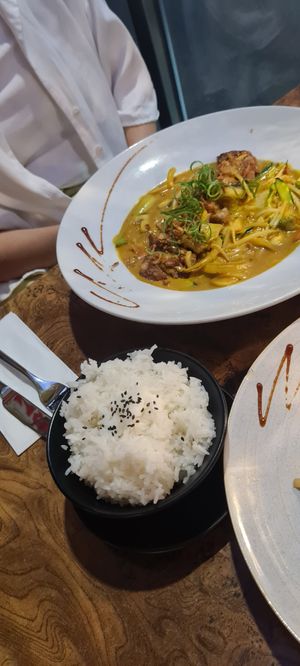 Curry at Vevi Restaurant III in Vienna