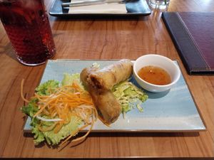 Frühlingsrollen at Vevi Restaurant III in Vienna