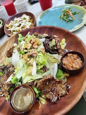  at Mo's Cafe in Panaji