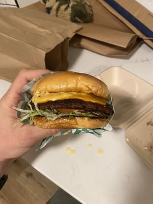   at Dada's Plant-Based Burgers & Breakfast in Seattle