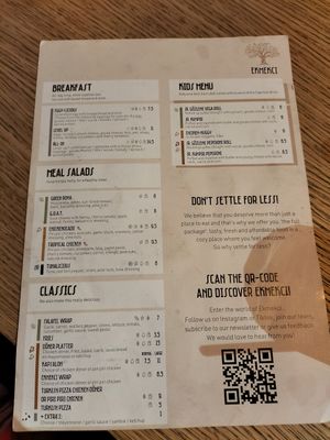 Menu 2 at Ekmekci Spuistraat Den Haag in The Hague