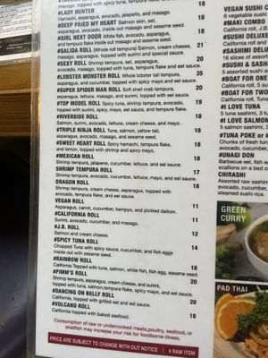   at Sushi Thai Salida in Salida