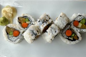 Vegan roll  at Sushi Thai Salida in Salida