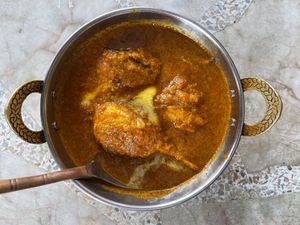 Vegan butter chicken  at Bombay Palace in Hua Hin