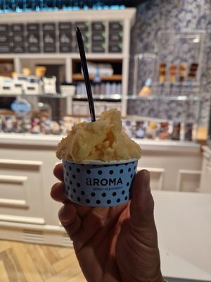 Melon 10/10 at aROMA Gelato in Baska