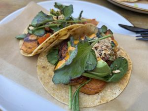 Guerilla tacos  at Dharma Bums in New Hope