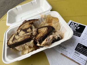 Rueben’s Cousin Ruth 😋  at Flatbelly Veg in Erdenheim