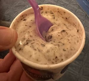 2 oat milk flavors availablee  at SLO à la Mode in San Luis Obispo