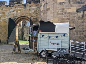 Our pitch for the month of August at Veġetali in Alnwick