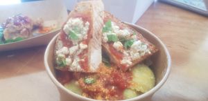 Ravjul Malti (Maltese Ravioli) at Veġetali in Alnwick