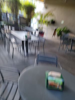 Inside tables at Green Bar and Kitchen in Fort Lauderdale