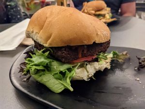 Buffalo Tempe Sandwich at Green Bar and Kitchen in Fort Lauderdale