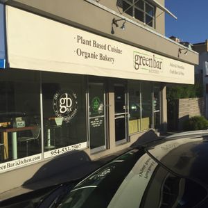 Entrance at Green Bar and Kitchen in Fort Lauderdale