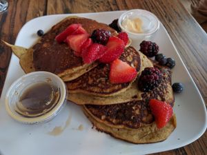 pancakes at Green Bar and Kitchen in Fort Lauderdale