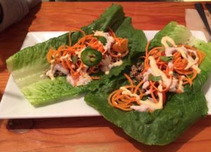 Raw Tacos..... OMG at Green Bar and Kitchen in Fort Lauderdale