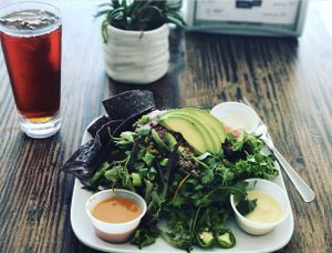 ";Taco Salad";  at Green Bar and Kitchen in Fort Lauderdale