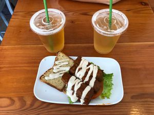 Brilliant Buffalo Tempeh Sandwich at Green Bar and Kitchen in Fort Lauderdale