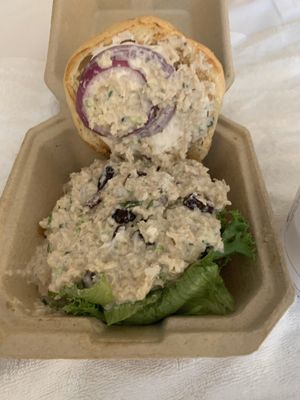 Chick’n Salad at Green Bar and Kitchen in Fort Lauderdale