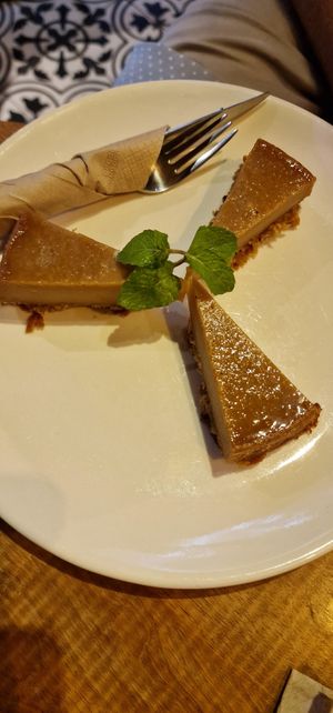 Cheesecake at Babel Guesthouse in Siem Reap