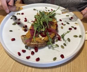 Single slice of toast   at Sunday Coffee & Kitchen in Guisborough