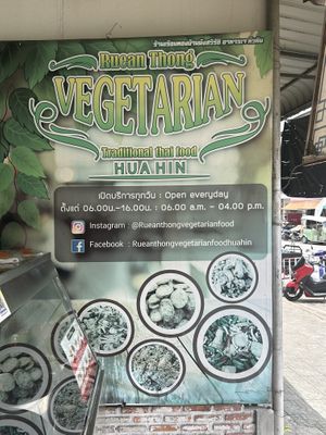   at Ruean Thong Veg Food in Hua Hin
