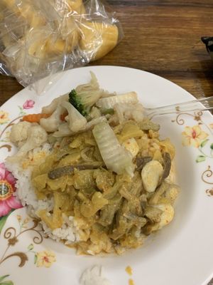 From buffet at Ruean Thong Veg Food in Hua Hin