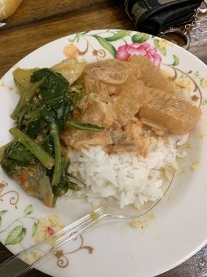 From buffet at Ruean Thong Veg Food in Hua Hin