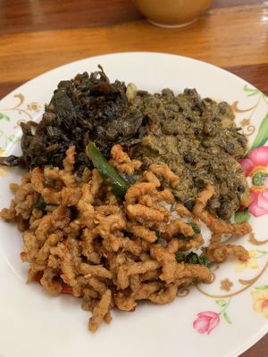 From buffet at Ruean Thong Veg Food in Hua Hin