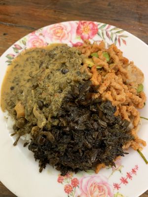 From buffet at Ruean Thong Veg Food in Hua Hin