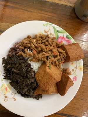 From buffet at Ruean Thong Veg Food in Hua Hin