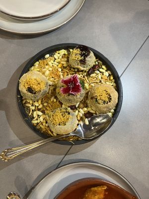 Vegan starters   at Old Monk Modern Indian in Paddington