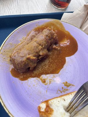 Vegane Currywurst  at Watt's Up Foehr in Nieblum