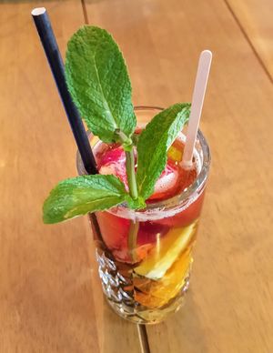 Pimm's at The Punchbowl Inn in Woodstock