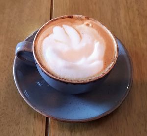 Vegan Cappuccino at The Punchbowl Inn in Woodstock