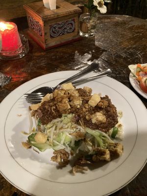 Gado Gado (omit eggs)  at Tabo Cottages in Samosir