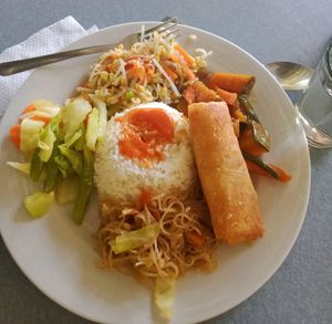 Mixed plate at Andrea's Kawayan Eatery in Panglao