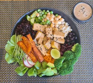 Buddha bowl. 10/10 at All Vegan Cafe' Restaurant in Phuket