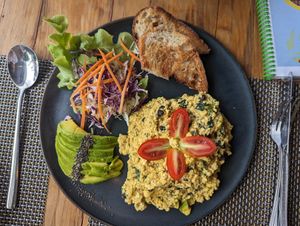  at All Vegan Cafe' Restaurant in Phuket