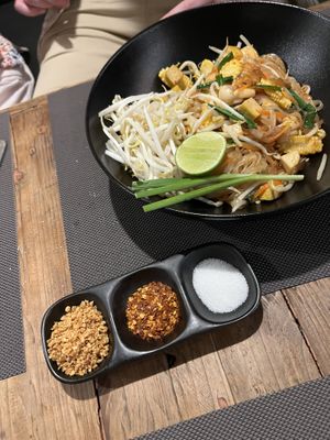 Pad Thaii  at All Vegan Cafe' Restaurant in Phuket