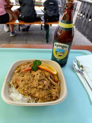 Jackfruit Curry at Schliersberg Alm in Schliersee