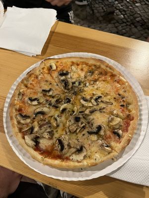 Vegan Funghi  at Italian Food in Berlin