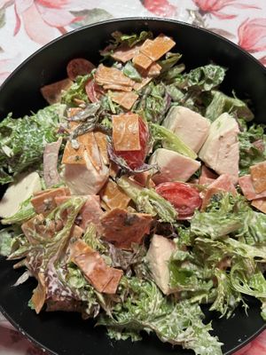 Italian salad   at Vida Cafe in Fort Worth