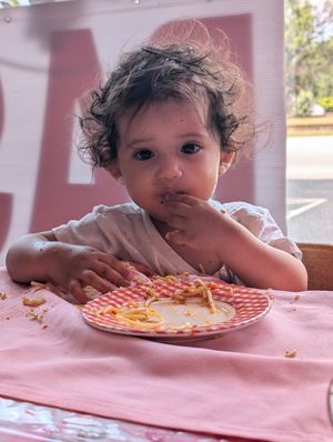 Our second visit the baby still approves at Vida Cafe in Fort Worth