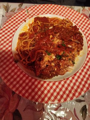 Chiken Parm.  Very Good! at Vida Cafe in Fort Worth